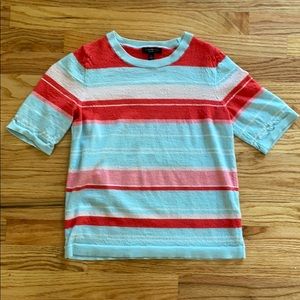 Banana Republic Stripped 100% Wool Blouse